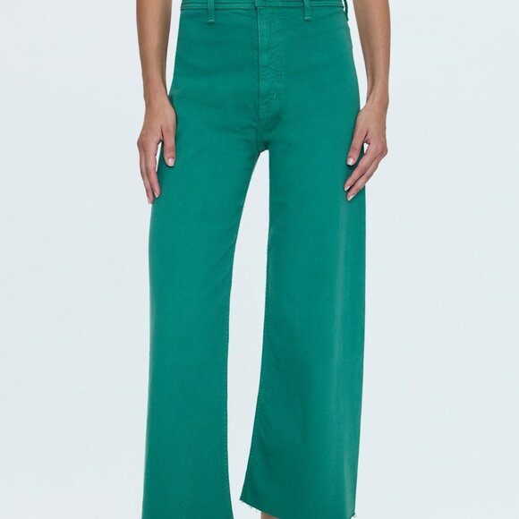 Penny High Rise Wide Leg Jeans Viridian Pistola Denim NWT - Picture 5 of 6